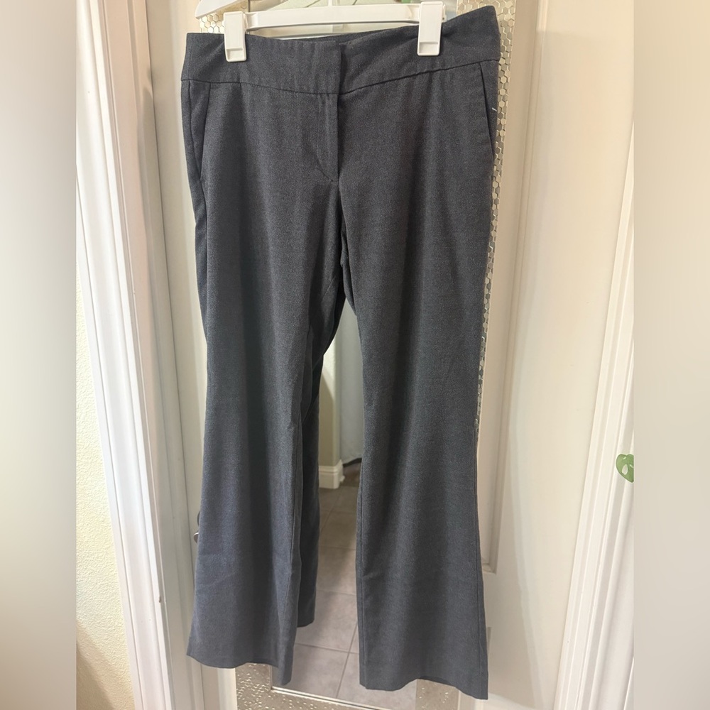 Gray business pants
